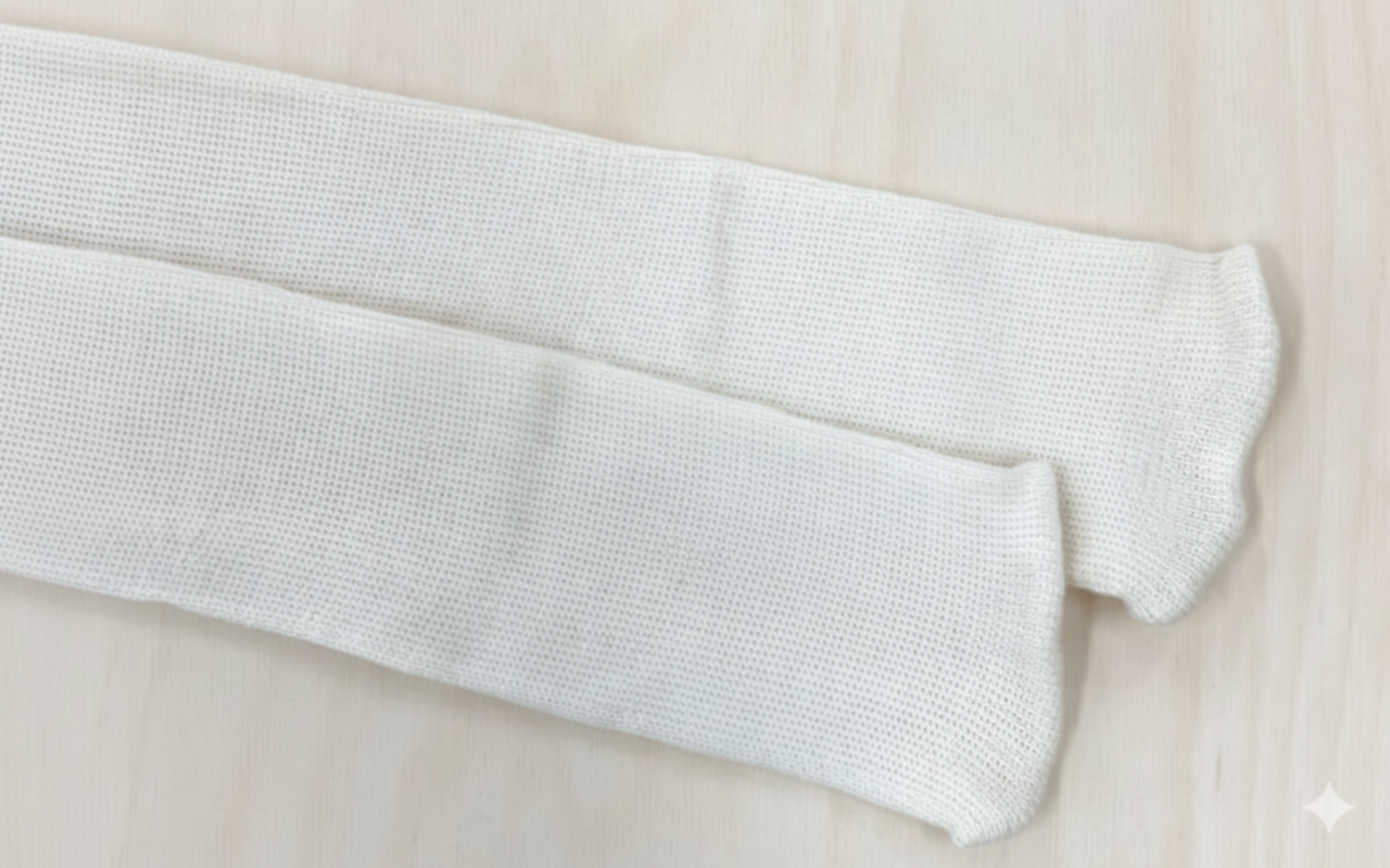 Vieno puuvillasukat valkoinen 1